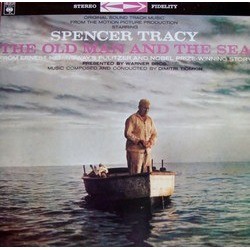 The Old Man and the Sea Soundtrack (Dimitri Tiomkin) - CD cover