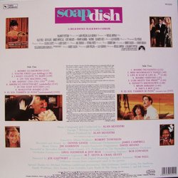 Soapdish Soundtrack (Alan Silvestri) - CD Back cover