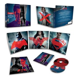 Batman v Superman: Dawn Of Justice Soundtrack ( Junkie XL, Hans Zimmer) - CD cover