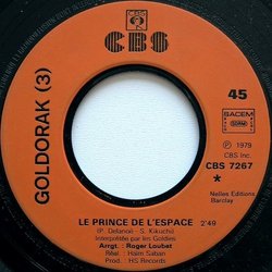 Goldorak 3: Le Prince de l'Espace Soundtrack (Pierre Delano, Shunsuke Kikuchi) - cd-inlay