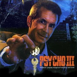Psycho III Soundtrack (Carter Burwell) - CD cover