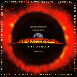 Armageddon Soundtrack (Various Artists, Trevor Rabin) - CD cover