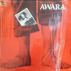 Awāra Soundtrack (Various Artists, Shankar Jaikishan, Hasrat Jaipuri, Shailey Shailendra) - CD cover