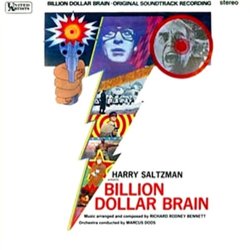 Billion Dollar Brain Soundtrack (Richard Rodney Bennett) - CD cover