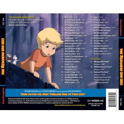 The Rescuers Down Under Soundtrack (Bruce Broughton) - CD Back cover