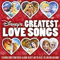 Disney's Greatest Love Songs Soundtrack (Various Artists) - CD cover