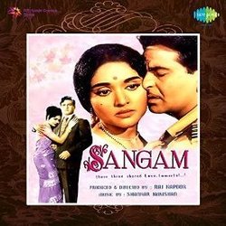 Sangam Soundtrack (Various Artists, Shankar Jaikishan, Hasrat Jaipuri, Shailey Shailendra) - CD cover