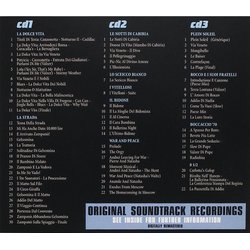 Selected Works: Nino Rota Soundtrack (Nino Rota) - CD Back cover