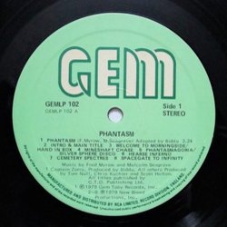 Phantasm Soundtrack (Fred Myrow, Malcolm Seagrave) - cd-inlay