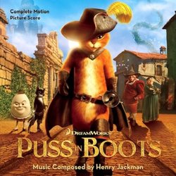 Puss in Boots Soundtrack (Henry Jackman) - CD cover
