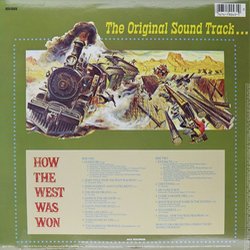 How the West Was Won Soundtrack (Alfred Newman) - CD Back cover