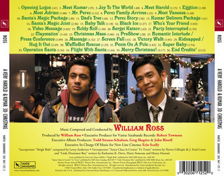 A Very Harold & Kumar 3D Christmas Soundtrack (William Ross) - CD Back cover