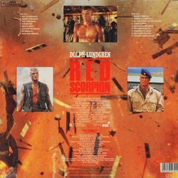 Red Scorpion Soundtrack (Jay Chattaway) - CD Trasero