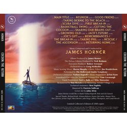 Cocoon: The Return Soundtrack (James Horner) - CD Back cover