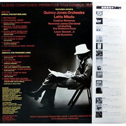 Roots Soundtrack (Quincy Jones) - CD Back cover
