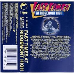 Fast Times at Ridgemont High Soundtrack (Various Artists) - Cartula