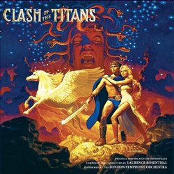 Clash of the Titans Soundtrack (Laurence Rosenthal) - CD cover