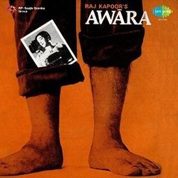 Awāra Soundtrack (Various Artists, Shankar Jaikishan, Hasrat Jaipuri, Shailey Shailendra) - CD cover