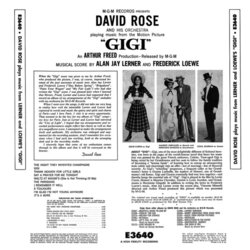 David Rose Plays Music From GiGi Soundtrack (Alan Jay Lerner , Frederick Loewe, David Rose) - CD Back cover
