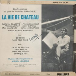 La Vie de Chteau Soundtrack (Michel Legrand) - CD Back cover