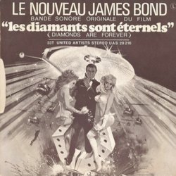 Les  Diamants Sont ternels 'Diamonds Are Forever' Soundtrack (John Barry, Shirley Bassey) - CD Back cover