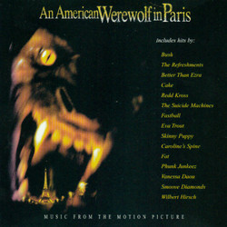 An American Werewolf in Paris Soundtrack (Various Artists, Wilbert Hirsch) - CD cover