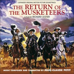 The Return of the Musketeers Soundtrack (Jean-Claude Petit) - CD cover