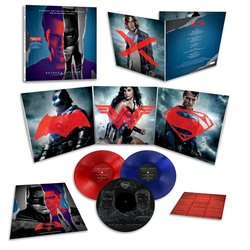 Batman v Superman: Dawn of Justice Soundtrack ( Junkie XL, Hans Zimmer) - cd-inlay