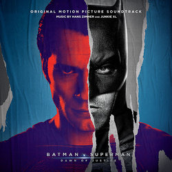Batman v Superman: Dawn of Justice Soundtrack ( Junkie XL, Hans Zimmer) - CD cover