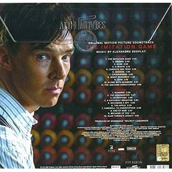 The Imitation Game Soundtrack (Alexandre Desplat) - CD Back cover