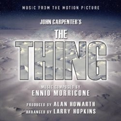 The Thing Soundtrack (Ennio Morricone) - CD cover