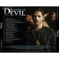 Deliver Us from Evil Soundtrack (Christopher Young) - CD Back cover