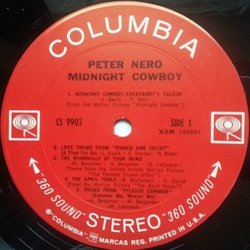 Midnight Cowboy Soundtrack (Various Artists, Peter Nero) - cd-inlay