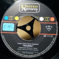 Phaedra Soundtrack (Mikis Theodorakis) - cd-inlay