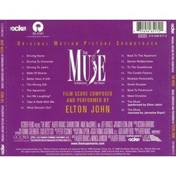 The Muse Soundtrack (Elton John, Elton John) - CD Back cover