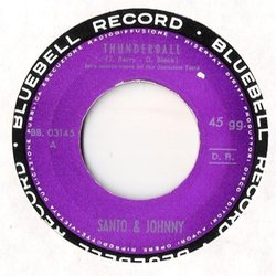 Thunderball Soundtrack (Santo & Johnny, John Barry) - cd-cartula