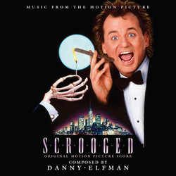 Scrooged Soundtrack (Danny Elfman) - CD cover
