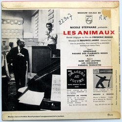 Les Animaux Soundtrack (Maurice Jarre) - CD Back cover