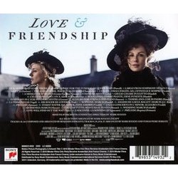 Love & Friendship Soundtrack (Various Artists, Benjamin Esdraffo) - CD Back cover