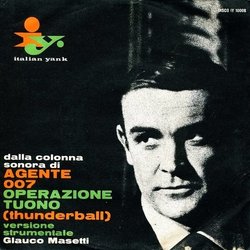 Agente 007 Operazione Tuono Soundtrack (John Barry, Glauco Masetti) - CD cover