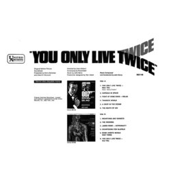 You Only Live Twice Bande Originale (John Barry) - CD Arrire