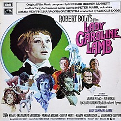 Lady Caroline Lamb / Elegy For Caroline Lamb Soundtrack (Richard Rodney Bennett) - CD cover