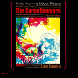 The Carpetbaggers Soundtrack (Elmer Bernstein) - CD cover