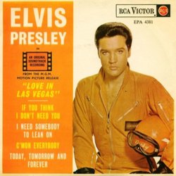 Love In Las Vegas Soundtrack (Elvis Presley, George Stoll, Robert Van Eps) - CD cover