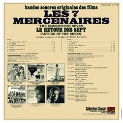 The Magnificent Seven / Return of the Seven Soundtrack (Elmer Bernstein) - CD Achterzijde