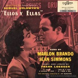 Ellos Y Ellas Soundtrack (Marlon Brando, Frank Loesser, Jean Simmons) - CD cover