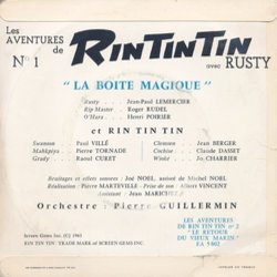 Les Aventures de RinTinTin avec Rusty Soundtrack (Jo Noel) - CD Back cover