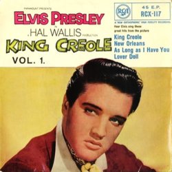 King Creole Vol.1 Soundtrack (Elvis Presley, Walter Scharf) - CD cover