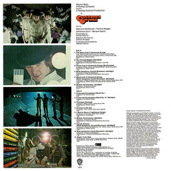A Clockwork Orange Soundtrack (Various Artists, Wendy Carlos) - CD Trasero
