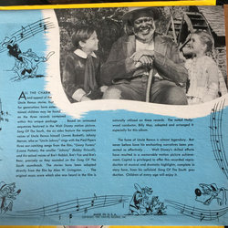 Tales Of Uncle Remus Soundtrack (Various Artists, Billy May) - CD Back cover